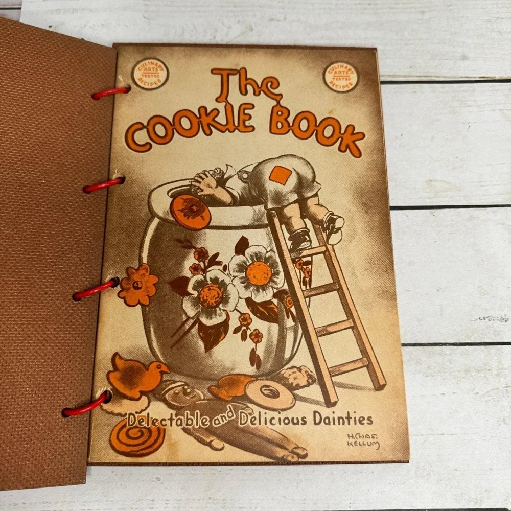 The Cookie Book Nellie Watts 1939 Cookbook Delectable Dainties Culinary Arts